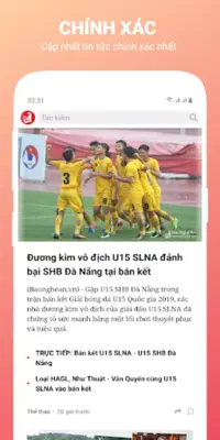 Báo Nghệ An android App screenshot 3